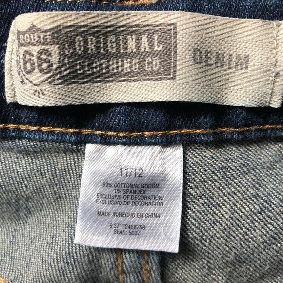 Route 66 Original Clothing Co. Denim Bootcut Jeans - Picture 6 of 7